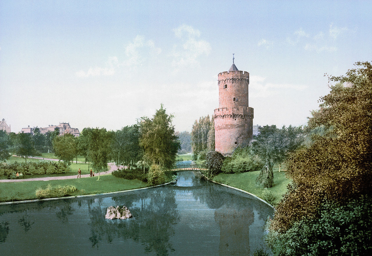 Nijmegen (Netherlands) - kronenburger park, 1900